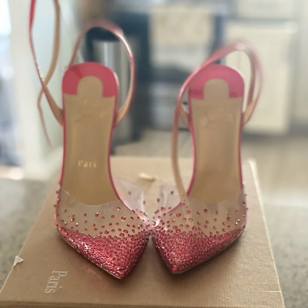 Christian Louboutin Pink Heels - Picture 3 of 5